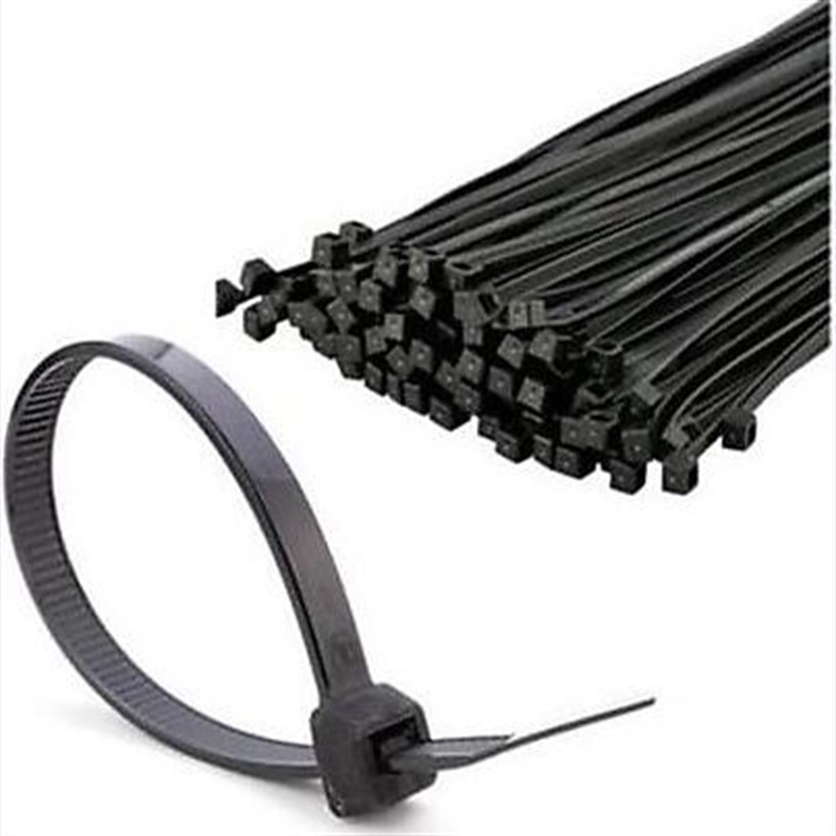 (ULTRAVİYOLE) KABLO BAĞI 4,8X350(SİYAH) 1